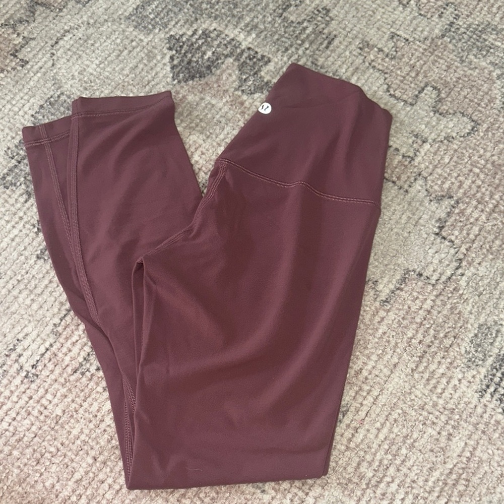 Maroon Leggings
